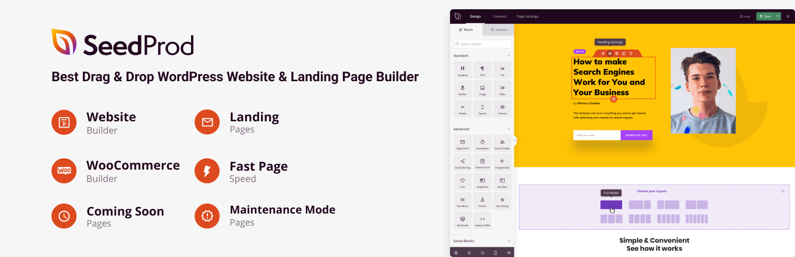 Website Builder by SeedProd Website Builder by SeedProd